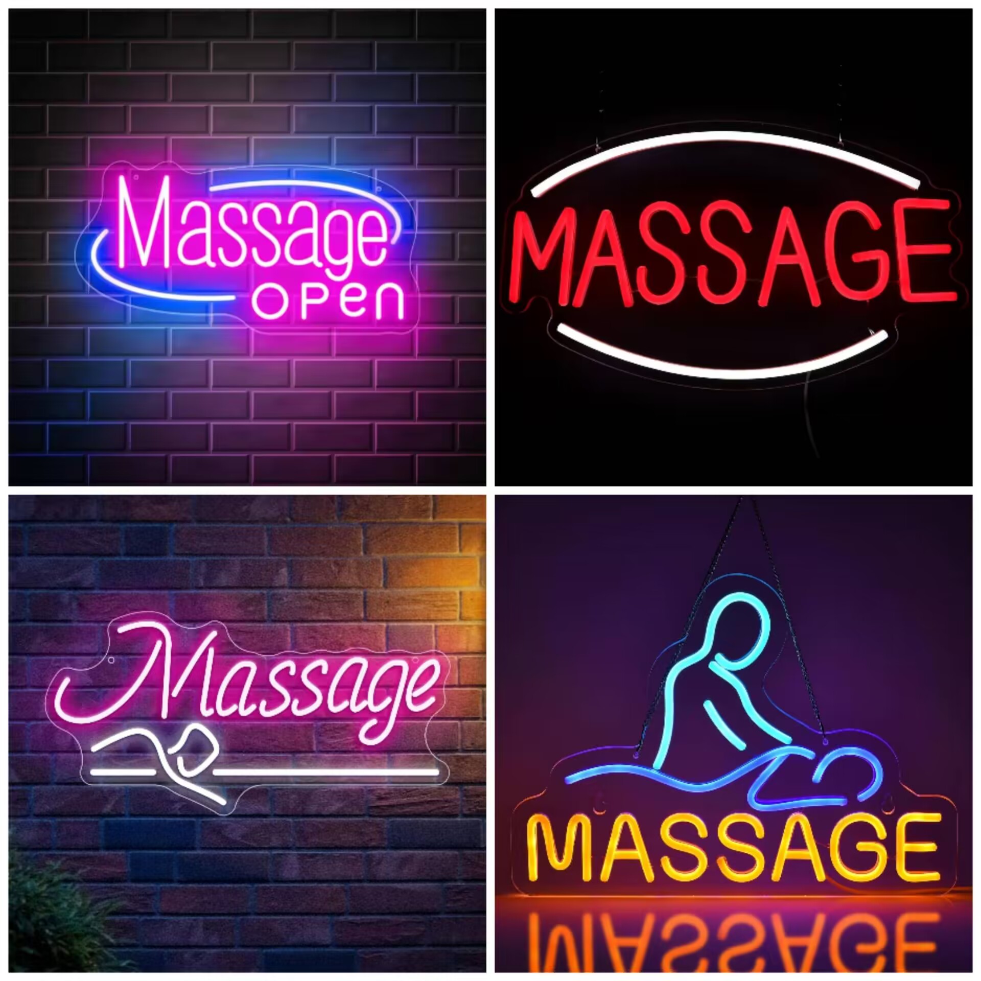 Massage-Spa LED-Neonschild Dim – Spa And Wellness Hotel Bewertung und Preis